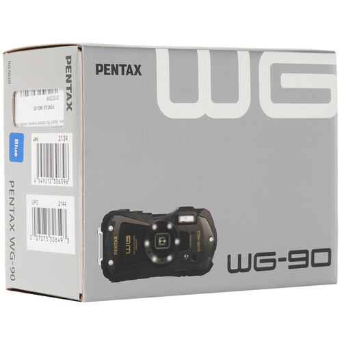Купить Компактный фотоаппарат PENTAX WG-90 синий  9157356. Характеристики, отзывы и цены в Донецке