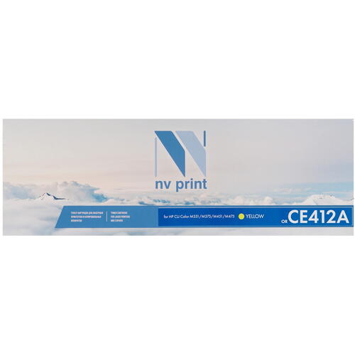 Купить Картридж лазерный NV Print CE412A желтый, с чипом  7974110. Характеристики, отзывы и цены в Донецке