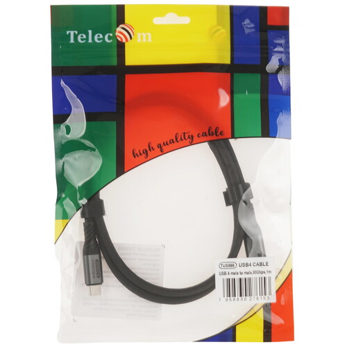 Купить Кабель Telecom USB4 Type-C - USB 4  9272188. Характеристики, отзывы и цены в Донецке