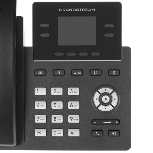 Купить Телефон VoIP Grandstream GRP2612W черный  1642087. Характеристики, отзывы и цены в Донецке