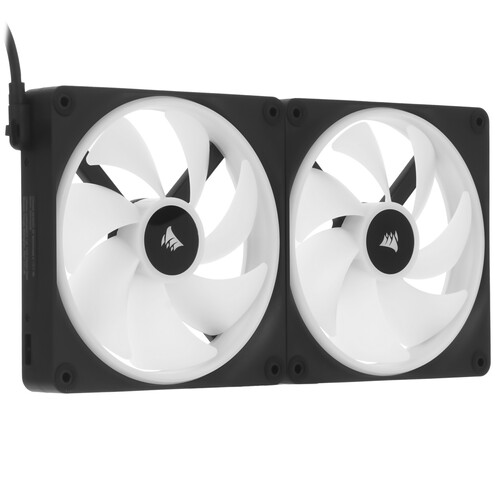 Купить Вентилятор Corsair iCUE LINK QX140 RGB Double Pack [CO-9051004-WW] черный  5610008. Характеристики, отзывы и цены в Донецке