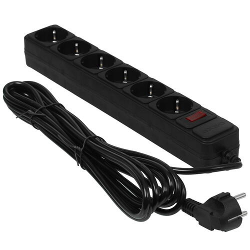 Купить Сетевой фильтр DEXP Standard 650B черный  5080425. Характеристики, отзывы и цены в Донецке