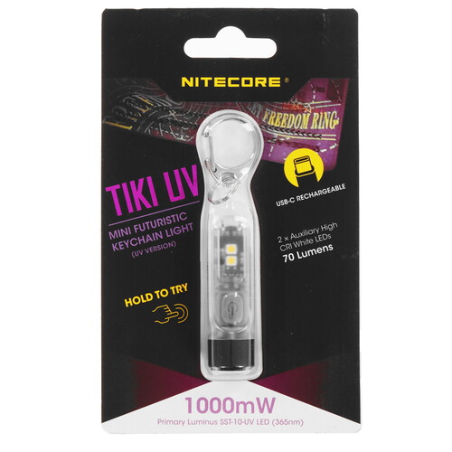 Купить Фонарь Nitecore TIKI UV  9170844. Характеристики, отзывы и цены в Донецке