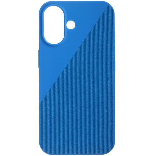 Купить Накладка  ONZO Symmetric для Apple iPhone 16 синий  9296556. Характеристики, отзывы и цены в Донецке