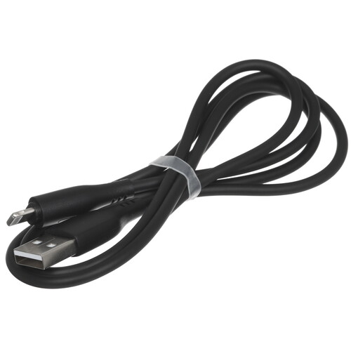 Купить Кабель круглый USAMS Lightning 8-pin - USB 2.0 Type-A черный 1 м  5480381. Характеристики, отзывы и цены в Донецке