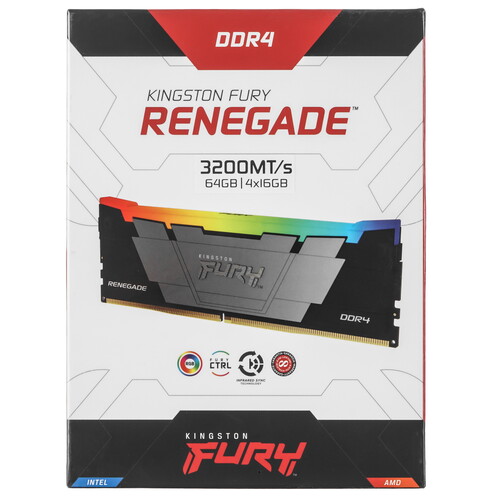 Купить Оперативная память Kingston FURY Renegade RGB  5455312. Характеристики, отзывы и цены в Донецке