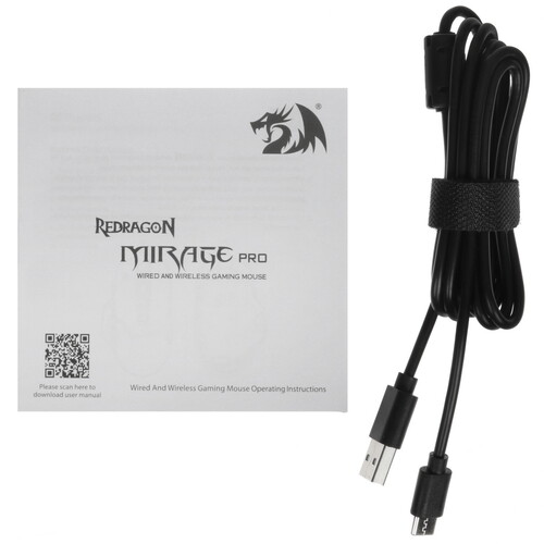 Купить Мышь беспроводная/проводная Redragon Mirage Pro  5463747. Характеристики, отзывы и цены в Донецке