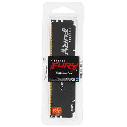 Купить Оперативная память Kingston Fury Beast Black AMD [KF560C36BBE-8] 8 ГБ  5093301. Характеристики, отзывы и цены в Донецке