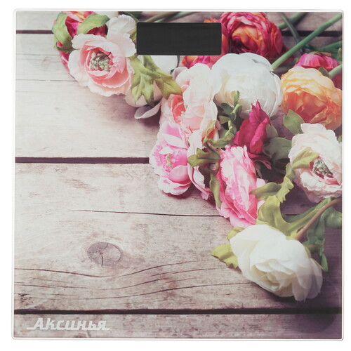 Купить Весы Аксинья КС-6009 разноцветный  8160531. Характеристики, отзывы и цены в Донецке