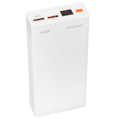 Купить Портативный аккумулятор HIPER EC 10000 белый  5612885. Характеристики, отзывы и цены в Донецке