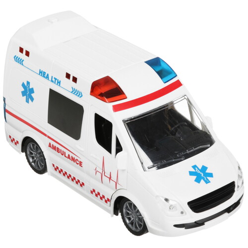 Купить Радиоуправляемая машина спецтехника Автоград «Скорая помощь»  5604077. Характеристики, отзывы и цены в Донецке