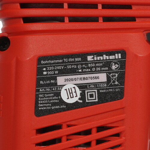 Купить Перфоратор Einhell TC-RH 900  5311651. Характеристики, отзывы и цены в Донецке