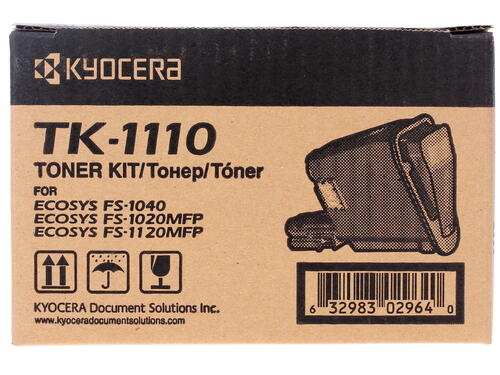 Купить Картридж лазерный Kyocera TK-1110 черный, с чипом  0165739. Характеристики, отзывы и цены в Донецке