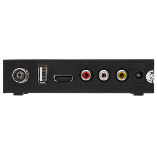 Купить Приставка для цифрового ТВ Starwind CT-200 черный  8130299. Характеристики, отзывы и цены в Донецке