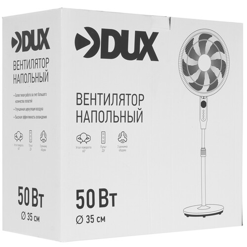 Купить Вентилятор DUX 60-0221  белый  9239622. Характеристики, отзывы и цены в Донецке