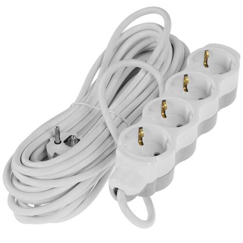 Купить Удлинитель TDM ELECTRIC Люкс SQ1303-4034 белый  9277168. Характеристики, отзывы и цены в Донецке