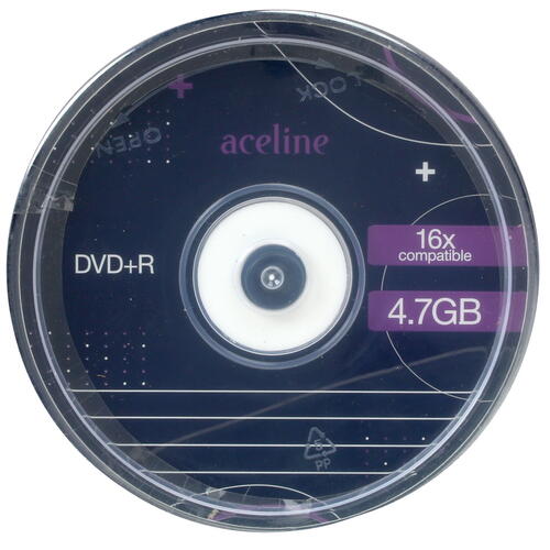 Купить DVD-диск Aceline DVD+R, 4.7 ГБ, Cake Box, 16x, 25 шт  4763489. Характеристики, отзывы и цены в Донецке