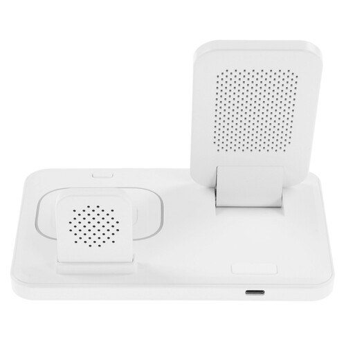 Купить Беспроводное зарядное устройство Kitfort КТ-3756 белый  9283654. Характеристики, отзывы и цены в Донецке