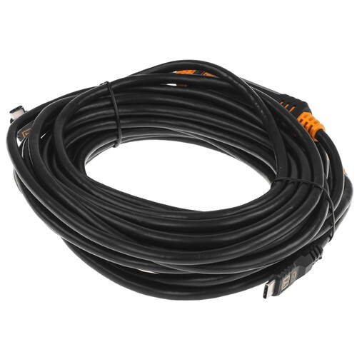 Купить Кабель круглый Tether Tools USB Type-C - USB Type-C черный 9.4 м  5605745. Характеристики, отзывы и цены в Донецке