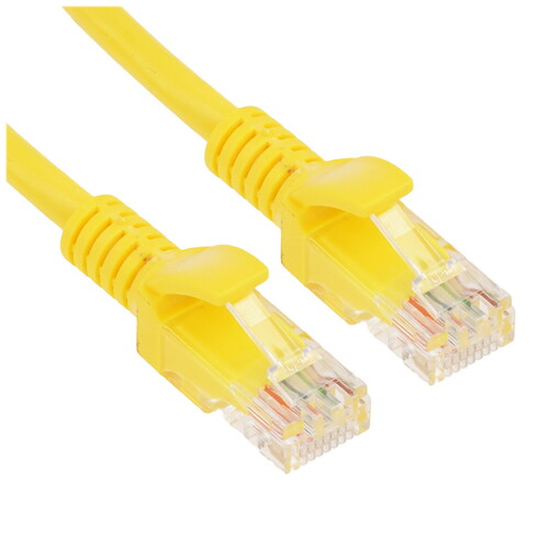 Купить Патч-корд ExeGate UTP-RJ45-RJ45-5e-0.3M-YL  8188437. Характеристики, отзывы и цены в Донецке