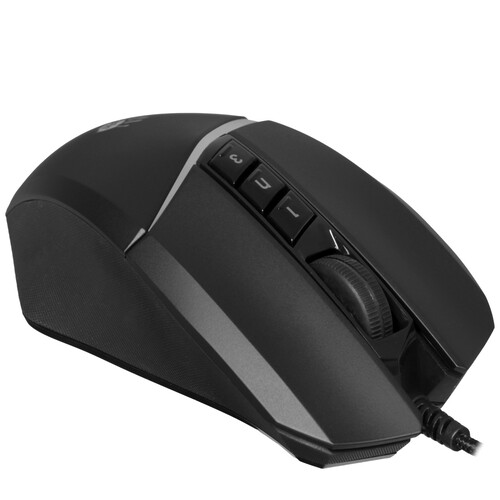 Купить Мышь проводная A4Tech Bloody W60 Max  черный  9280323. Характеристики, отзывы и цены в Донецке