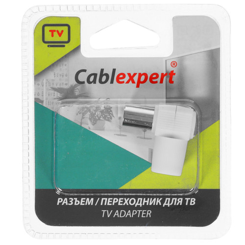 Купить Антенный разъем Cablexpert TV  4728860. Характеристики, отзывы и цены в Донецке
