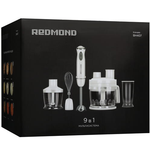 Купить Блендер погружной Redmond BH407 белый  5447615. Характеристики, отзывы и цены в Донецке