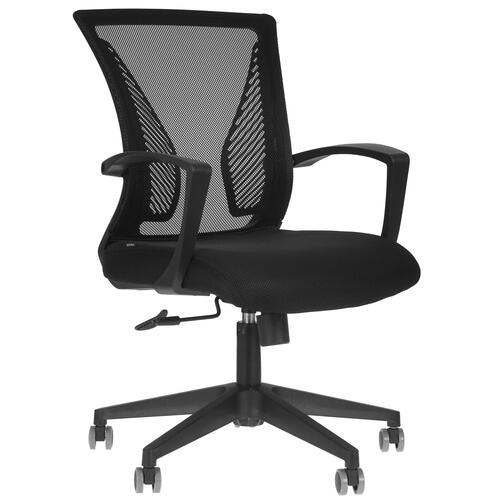 Купить Кресло офисное BRABIX Wings MG-309 черный  9942646. Характеристики, отзывы и цены в Донецке