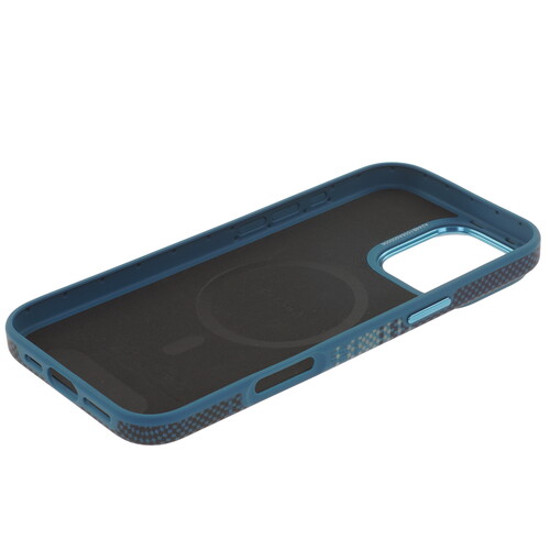 Купить Накладка  Pitaka Military-Grade Protective Case для Apple iPhone 16 Pro Max синий/голубой  5492738. Характеристики, отзывы и цены в Донецке