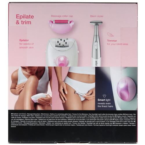 Купить Эпилятор Braun S3 SE 3-321  5493513. Характеристики, отзывы и цены в Донецке