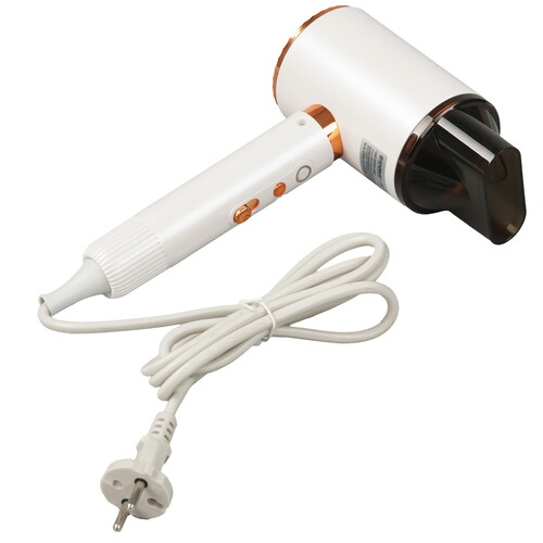 Купить Фен Endever Aurora 513 белый/золотистый  9233754. Характеристики, отзывы и цены в Донецке