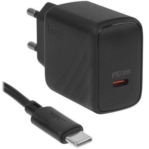 Купить Сетевое зарядное устройство Hoco CS22A Value черный  9237830. Характеристики, отзывы и цены в Донецке