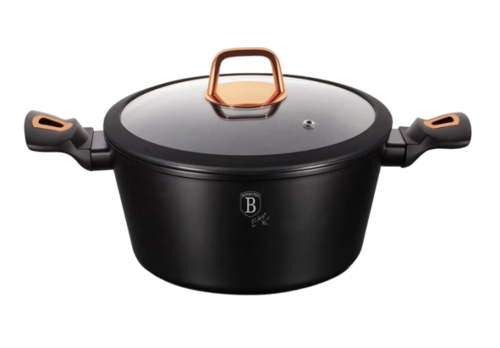 Купить Кастрюля Berlinger Haus Black Rose BH-1641N 2.5 л 20 см черный  9151054. Характеристики, отзывы и цены в Донецке