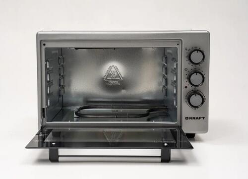 Купить Мини-печь Kraft KF-MO 3801 GR серый  8122015. Характеристики, отзывы и цены в Донецке