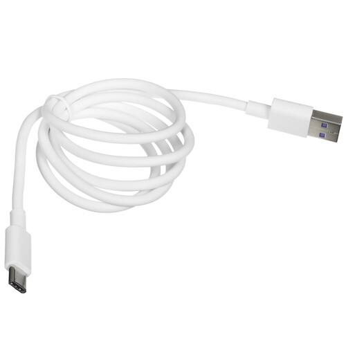 Купить Кабель круглый Aceline USB Type-C - USB 2.0 Type-A белый 1 м  9086567. Характеристики, отзывы и цены в Донецке