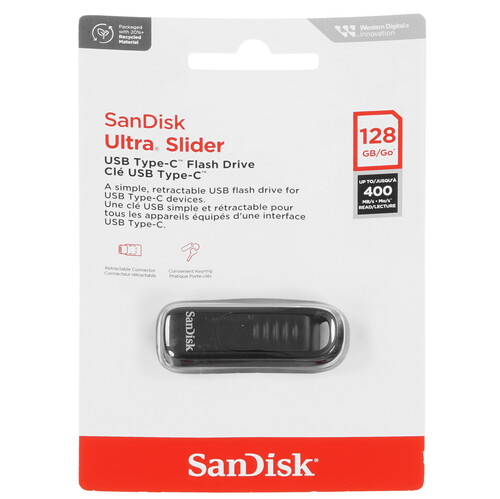Купить Память OTG USB Flash 128 ГБ SanDisk Ultra Slider  5470883. Характеристики, отзывы и цены в Донецке