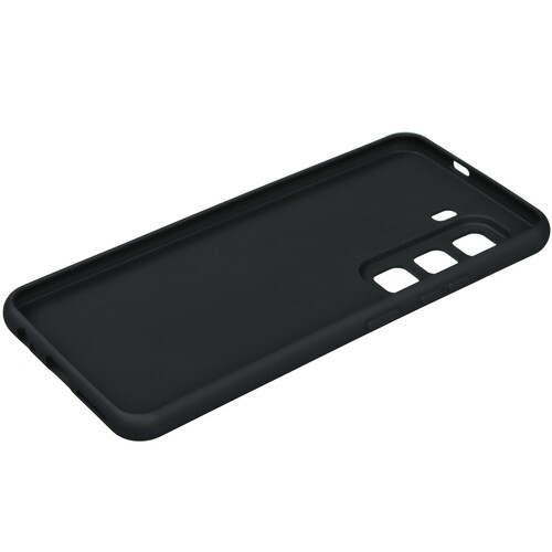 Купить Накладка  BoraSCO Silicone Case для Infinix HOT 50 Pro черный  5601836. Характеристики, отзывы и цены в Донецке