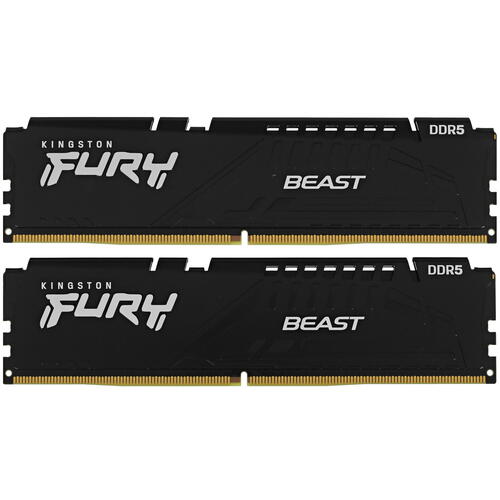 Купить Оперативная память Kingston FURY Beast Black [KF552C40BBK2-16] 16 ГБ  5053666. Характеристики, отзывы и цены в Донецке