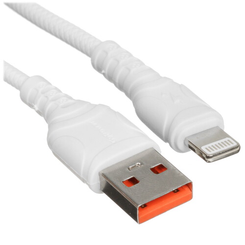 Купить Кабель круглый GoPower Lightning 8-pin - USB 2.0 Type-A белый 1 м  5604923. Характеристики, отзывы и цены в Донецке