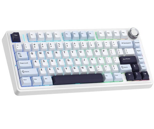 Купить Клавиатура проводная + беспроводная AULA F75  5626787. Характеристики, отзывы и цены в Донецке