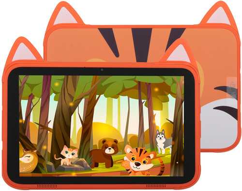 Купить 10.1" Планшет KENSHI Kids H24 LTE 128 ГБ оранжевый  9154102. Характеристики, отзывы и цены в Донецке