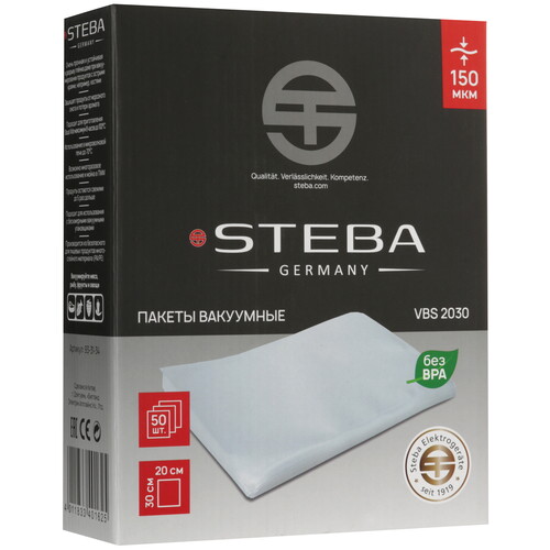 Купить Пакеты для вакуумного упаковщика Steba VBS 2030  5641818. Характеристики, отзывы и цены в Донецке