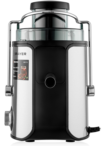 Купить Соковыжималка электрическая Brayer BR1711 серебристый  9032611. Характеристики, отзывы и цены в Донецке