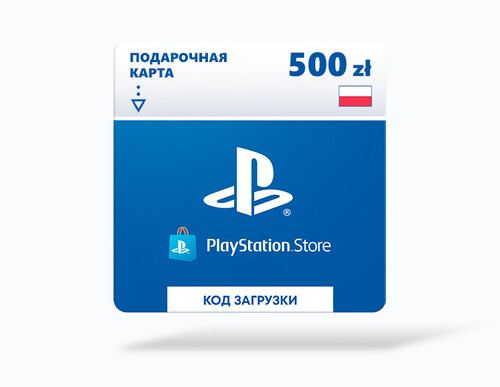Купить Пополнение баланса сервиса PlayStation Store  500 PLN  5472105. Характеристики, отзывы и цены в Донецке