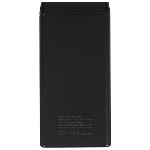 Купить Портативный аккумулятор Cactus CS-PBFSFT-10000 черный  5369744. Характеристики, отзывы и цены в Донецке