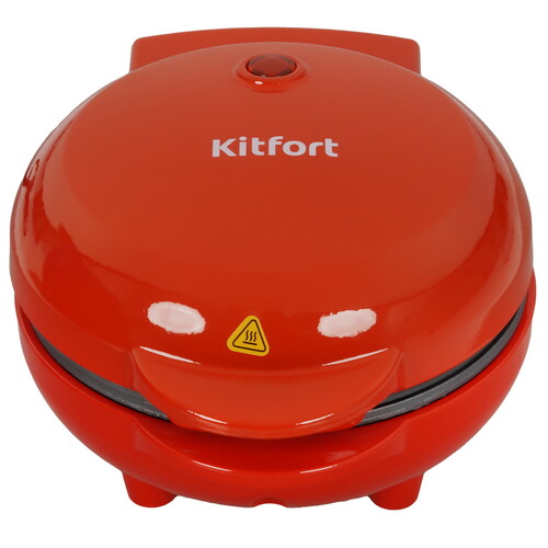 Купить Вафельница Kitfort КТ-4629 красный  9298962. Характеристики, отзывы и цены в Донецке