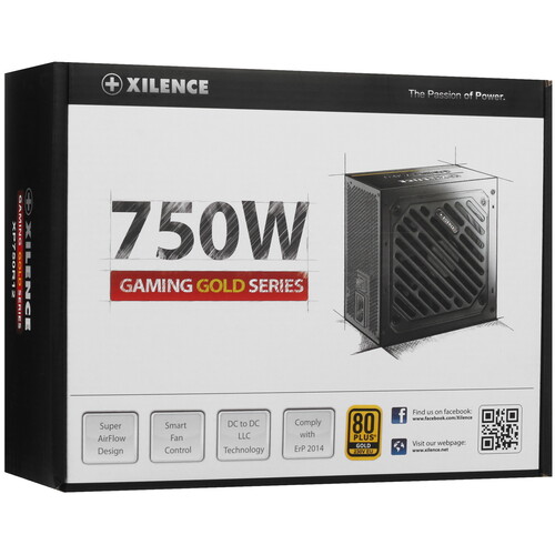 Купить Блок питания Xilence Gaming series XN330 750W  5417071. Характеристики, отзывы и цены в Донецке