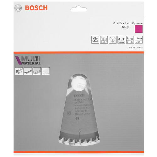 Купить Диск пильный Bosch 2608640514  9047589. Характеристики, отзывы и цены в Донецке