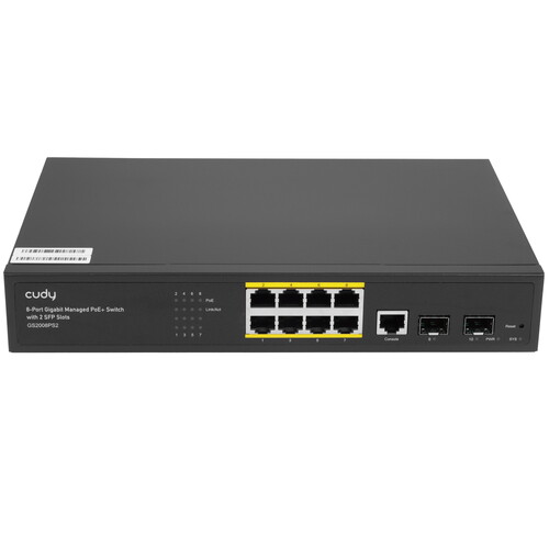 Купить Коммутатор Cudy GS2008PS2  9046079. Характеристики, отзывы и цены в Донецке