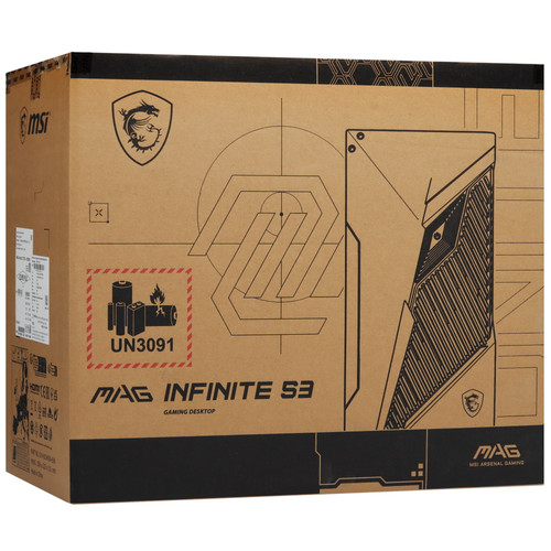 Купить ПК MSI MAG Infinite S3 12BTA-2285XRU [9S6-B93851-2436]  5493686. Характеристики, отзывы и цены в Донецке